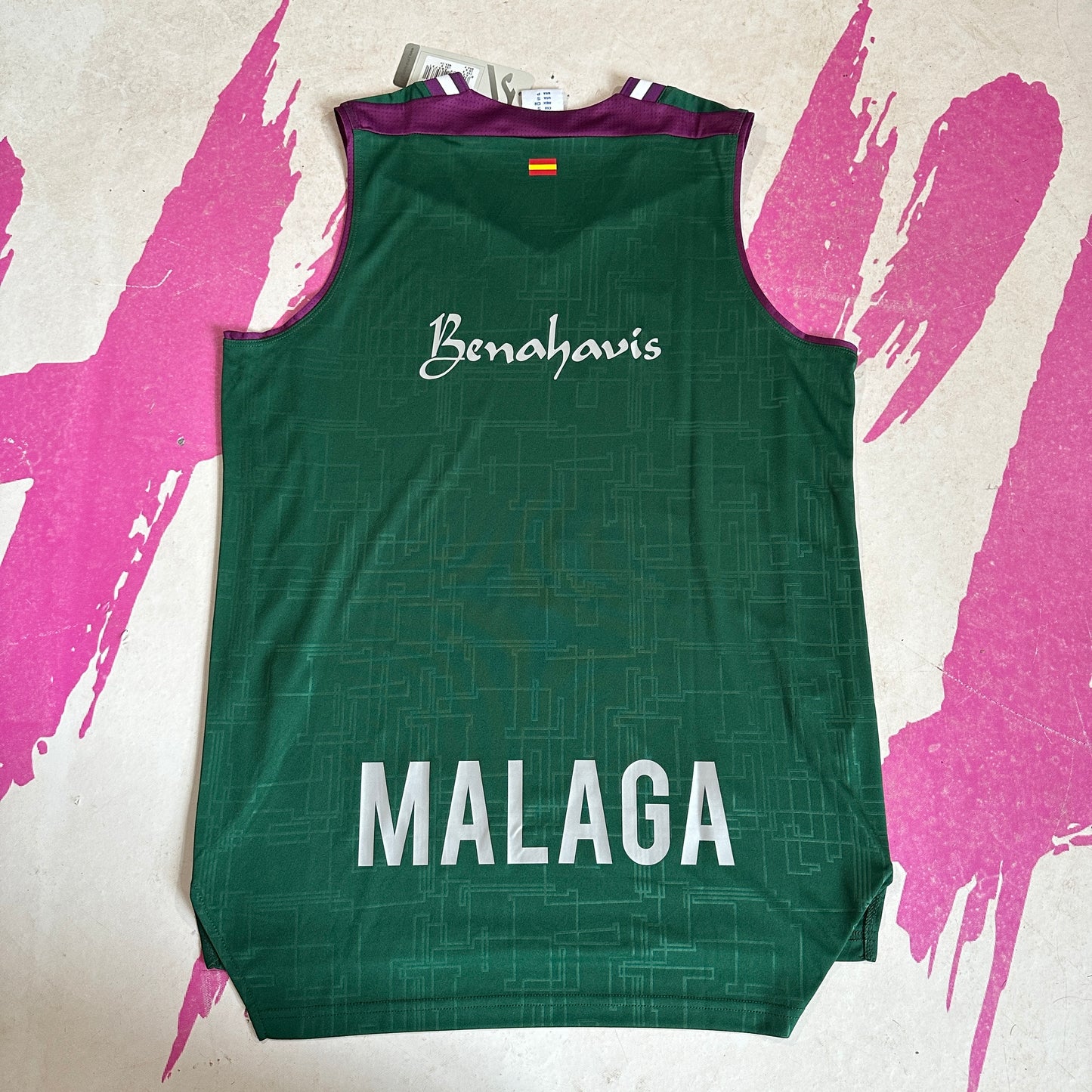Malaga Unicaja Spain FIBA Joma Jersey