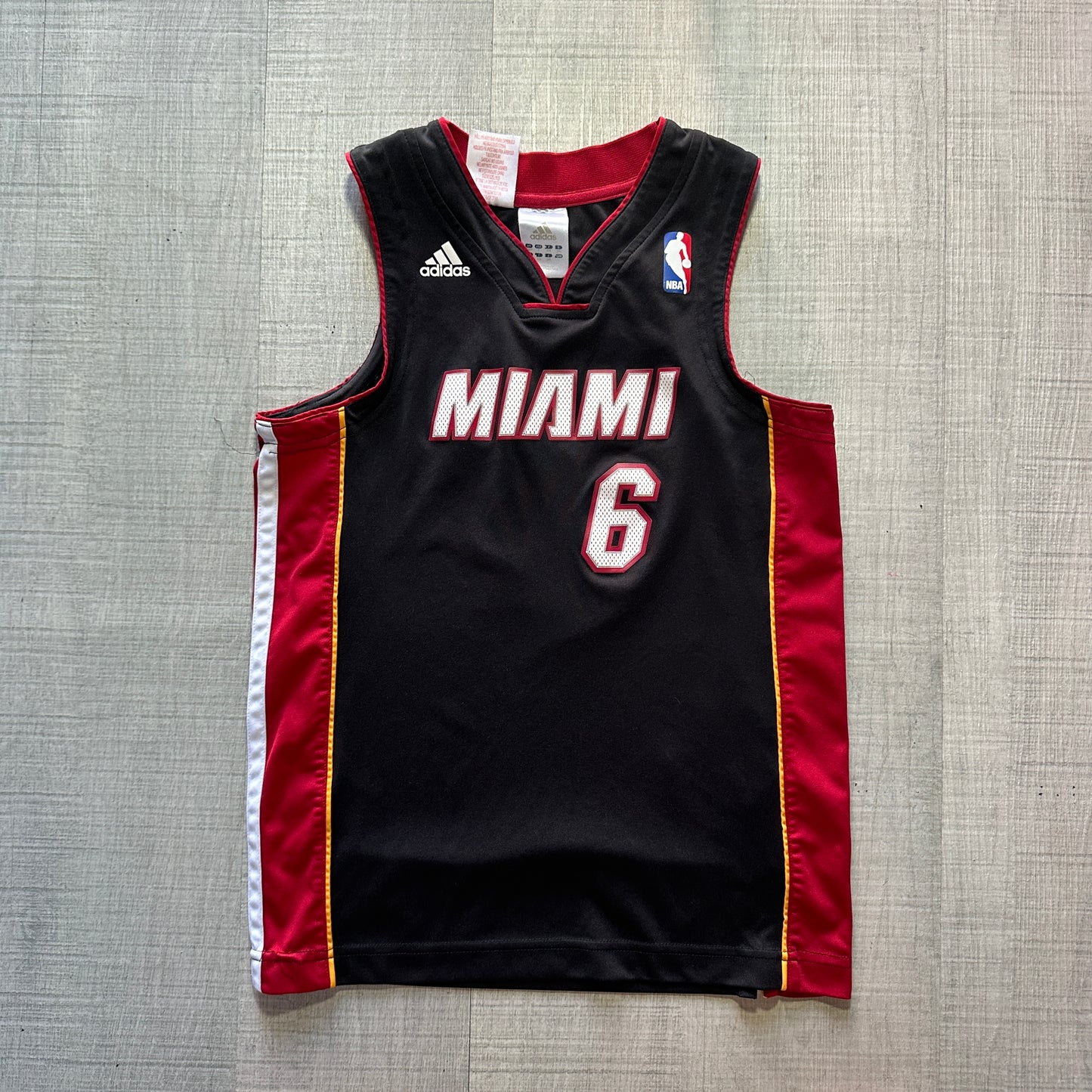 LeBron James Miami Heat Adidas Kids Jersey