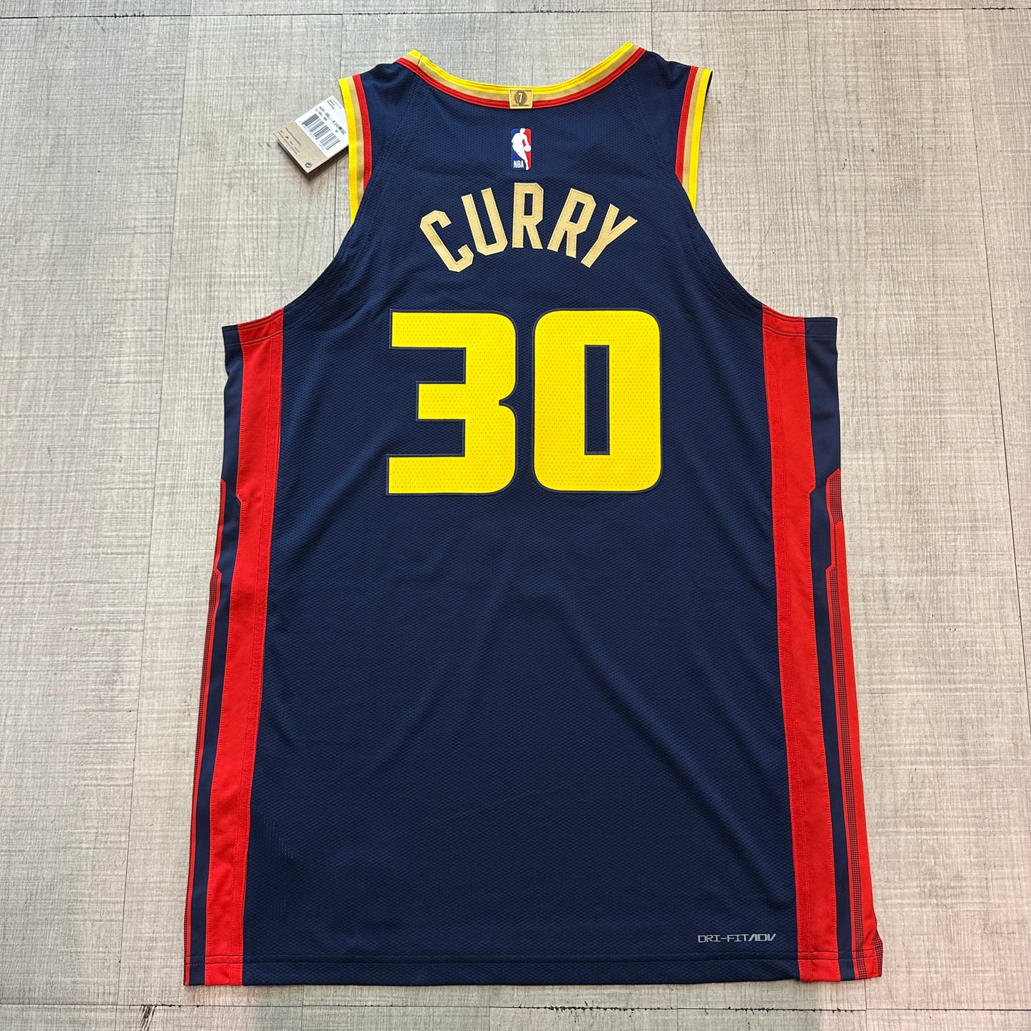 Steph Curry Golden State Warriors Authentic City Edition Nike Jersey