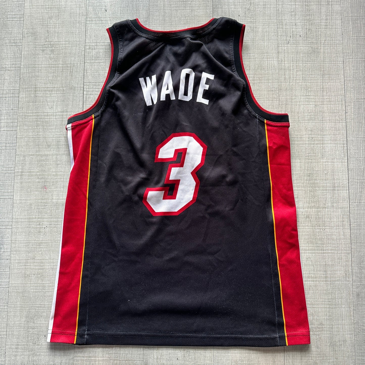 Dwyane Wade Miami Heat Euro Live Tour 08 Champion Jersey
