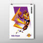 Kobe Bryant LA Lakers Skybox A3 Graphic Print