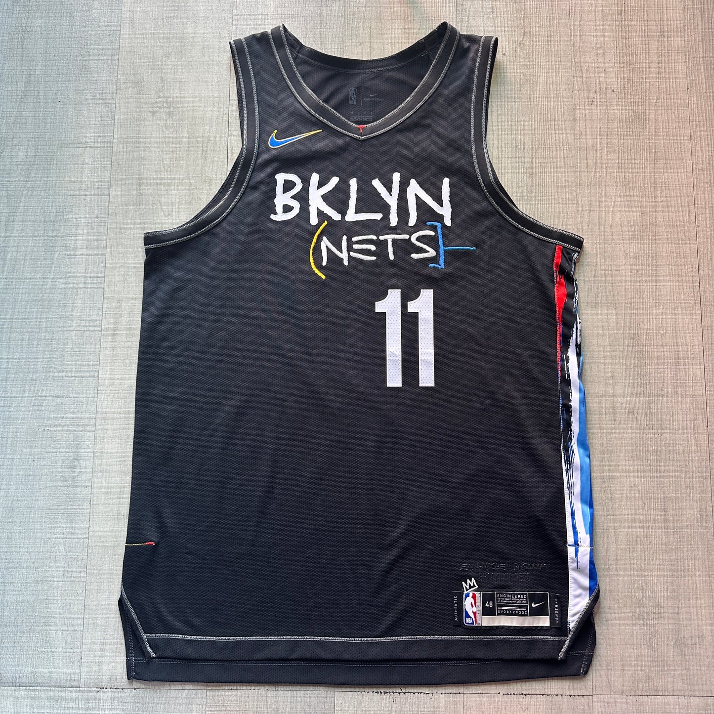 Kyrie Irving Brooklyn Nets Authentic City Edition Nike Jersey