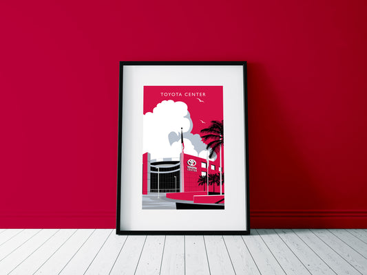 The Toyota Center dbl.drbbl A3 Graphic Print