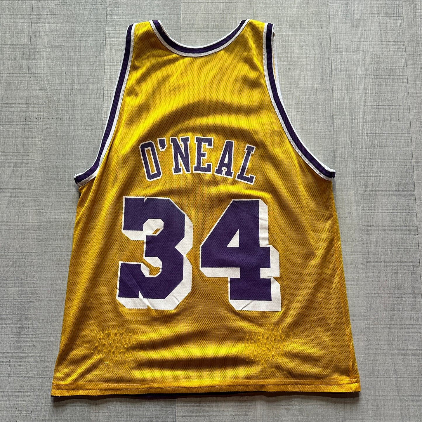 Shaquille O’Neal LA Lakers Reversible Champion Jersey