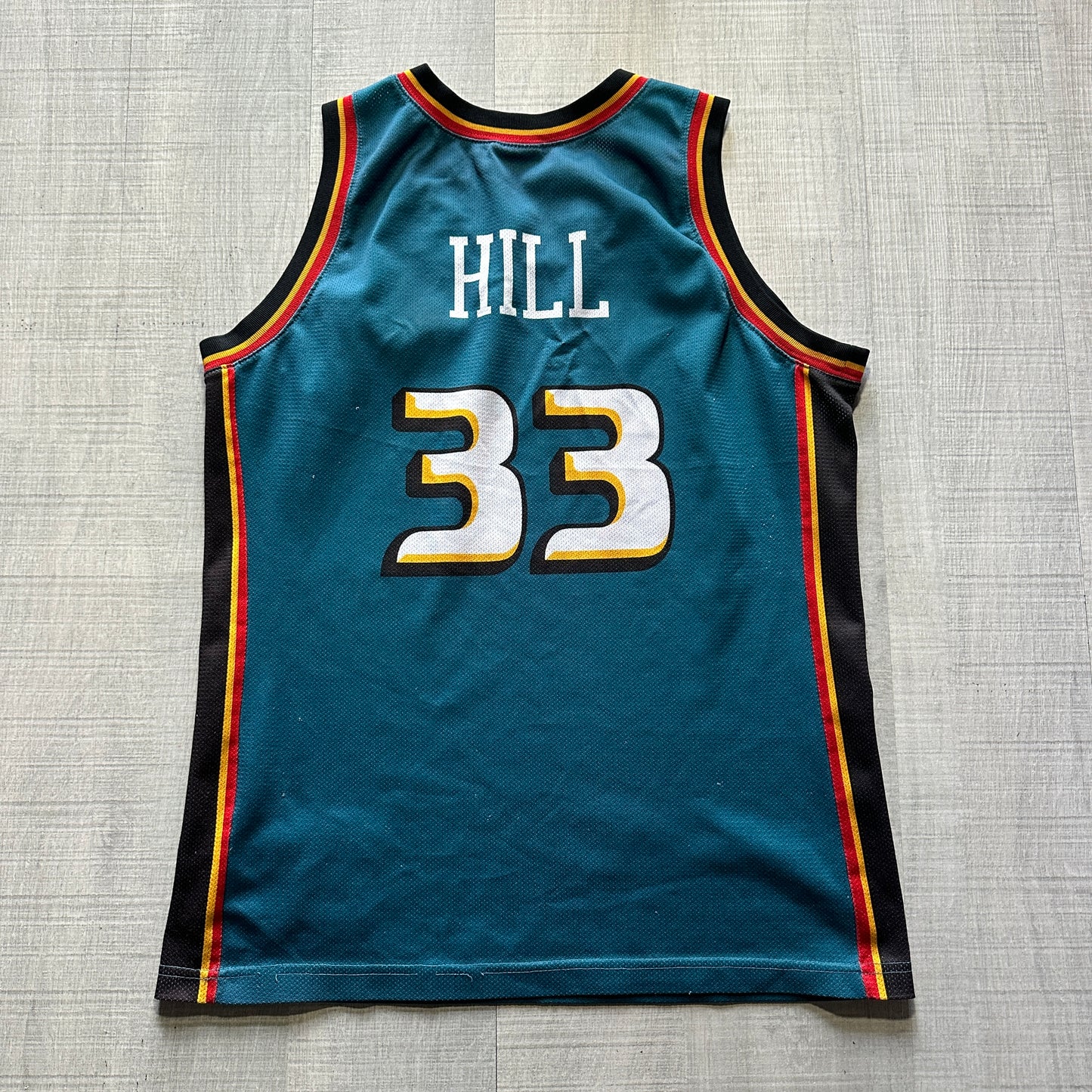 Grant Hill Detroit Pistons Champion Jersey