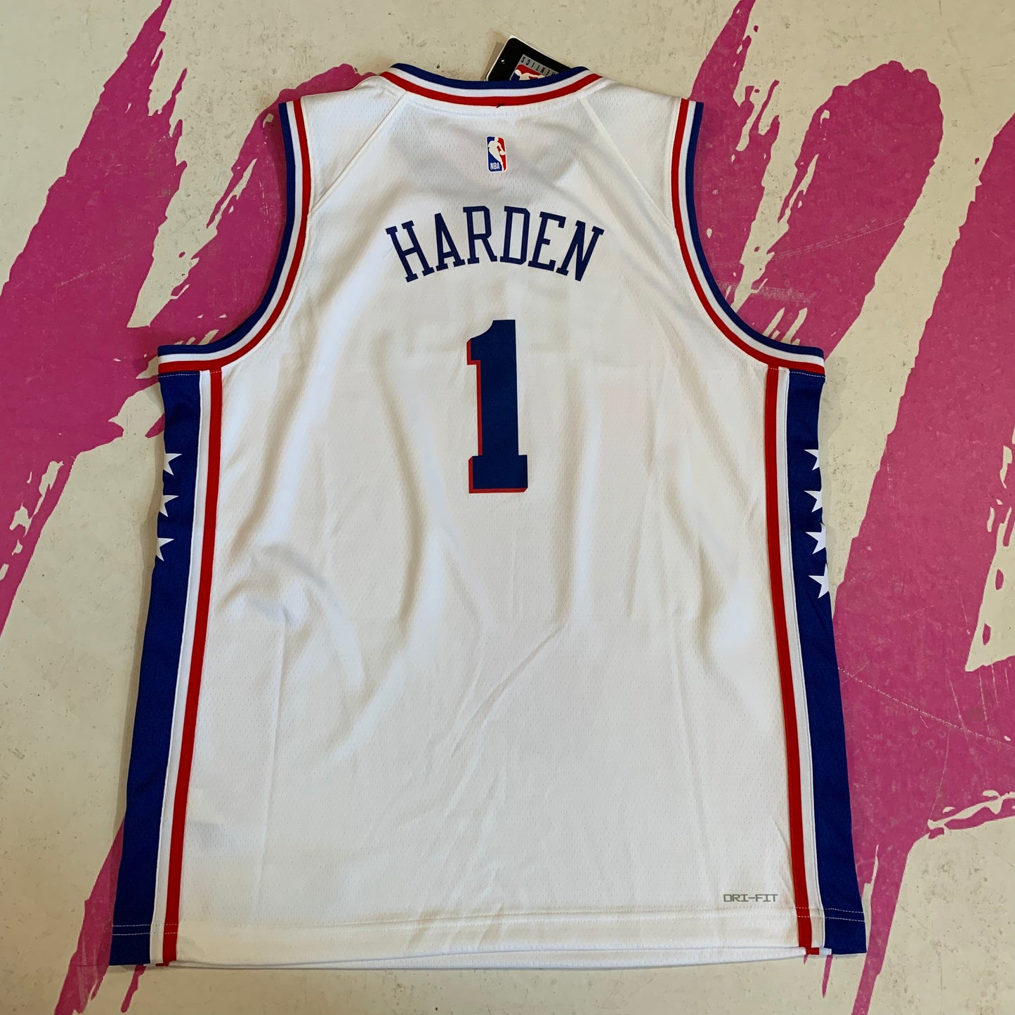 James Harden Philadelphia 76ers Association Edition Nike Kids Jersey