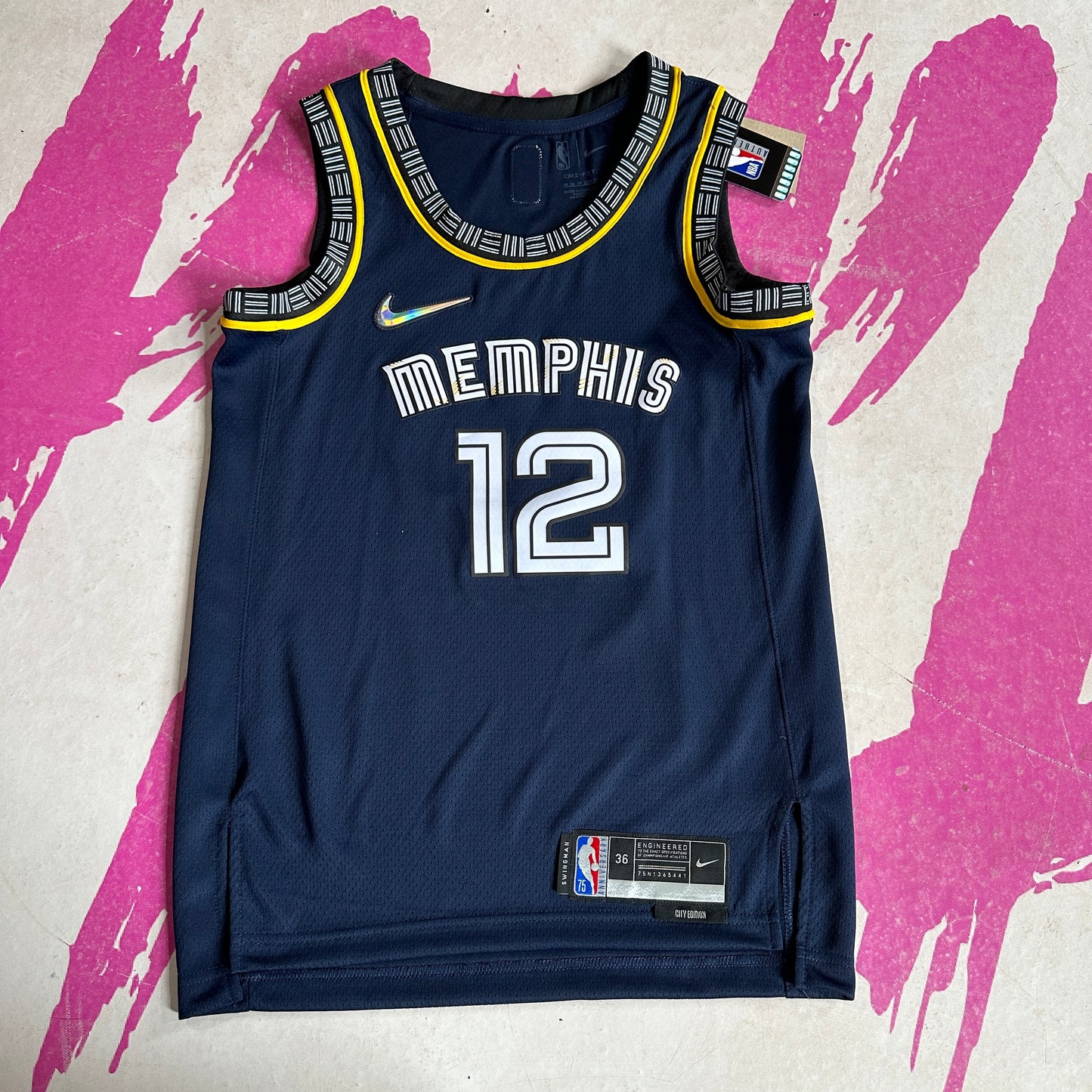 Ja Morant Memphis Grizzlies Mixtape City Edition Nike Jersey