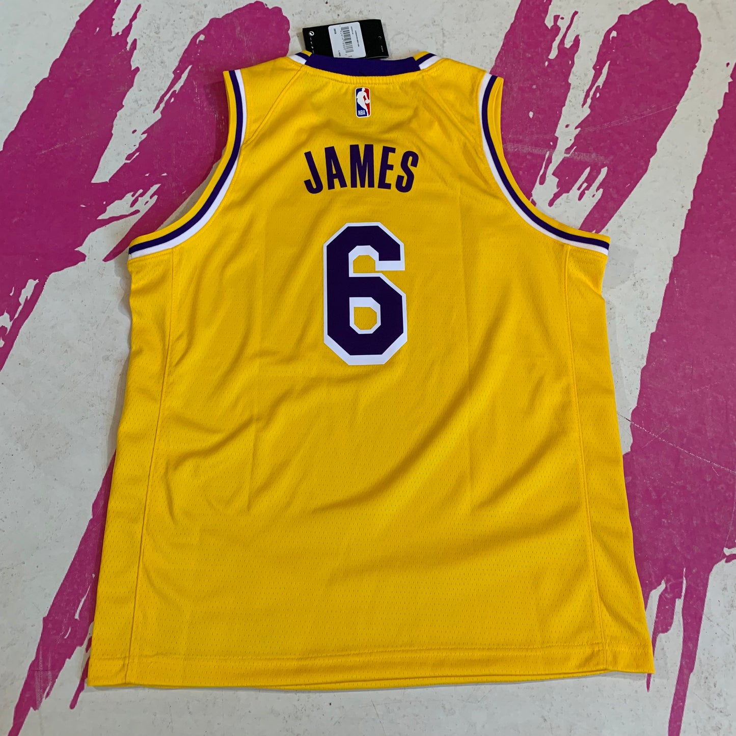 LeBron James LA Lakers Icon Edition Nike Kids Jersey