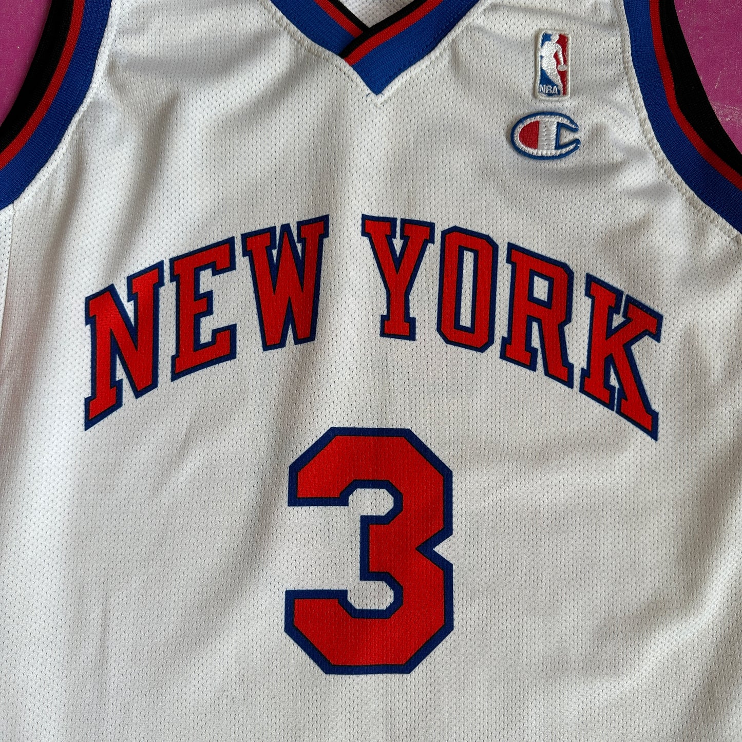 Stephon Marbury New York Knicks Champion Jersey
