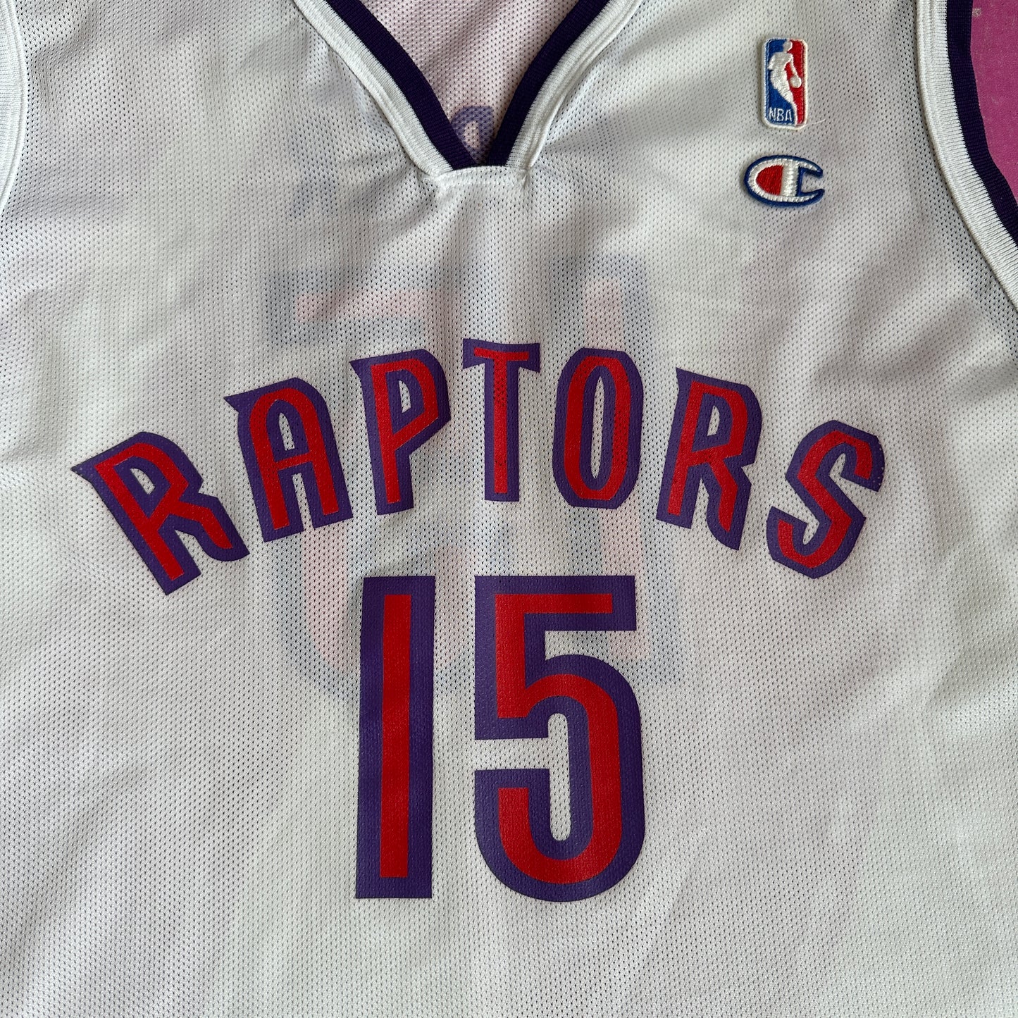 Vince Carter Toronto Raptors Champion Jersey