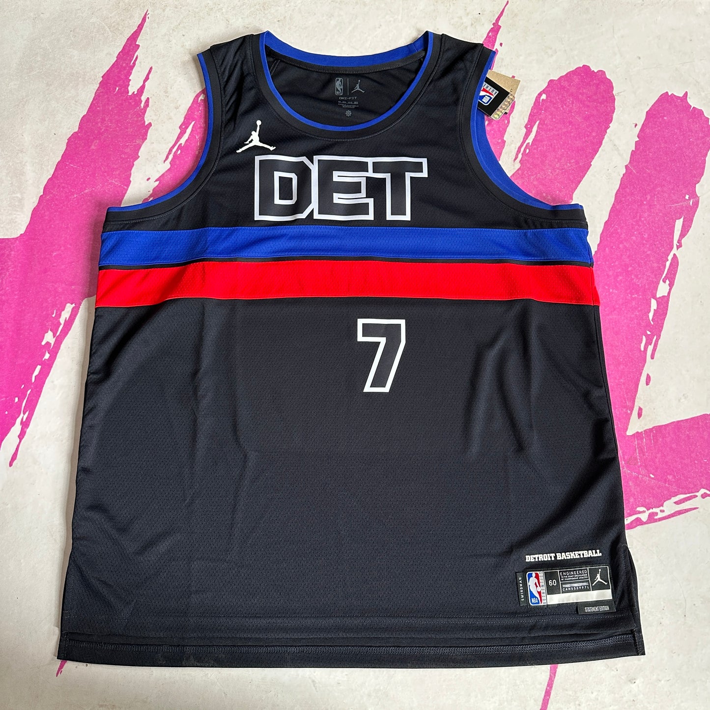 Killian Hayes Detroit Pistons Statement Edition Nike Jersey