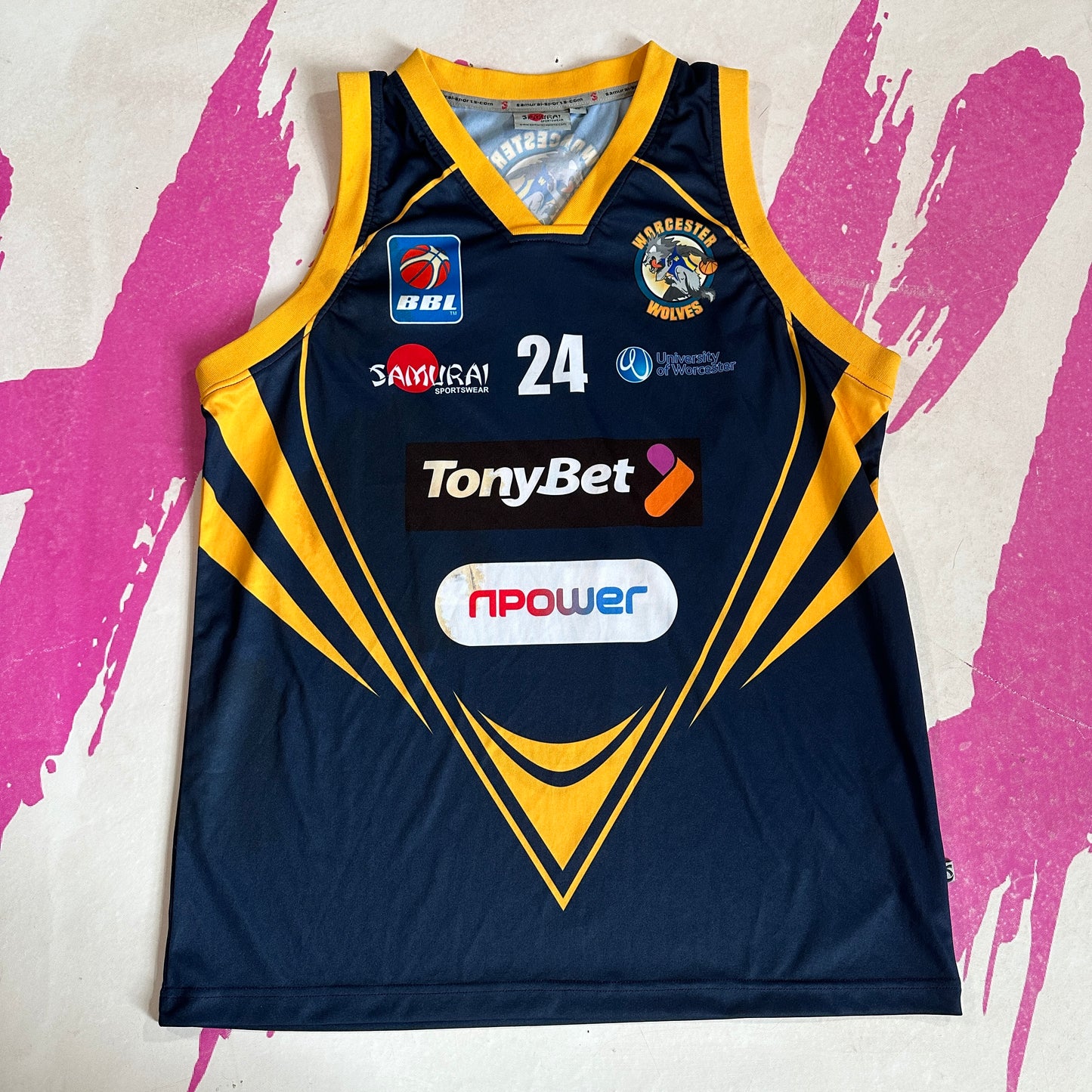 Tommy Freeman Worcester Wolves BBL Samurai Jersey