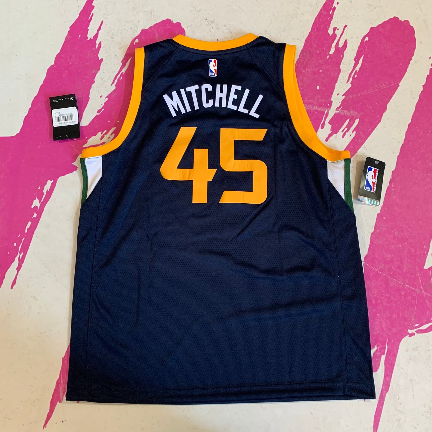 Donovan Mitchell Utah Jazz Icon Edition Nike Kids Jersey