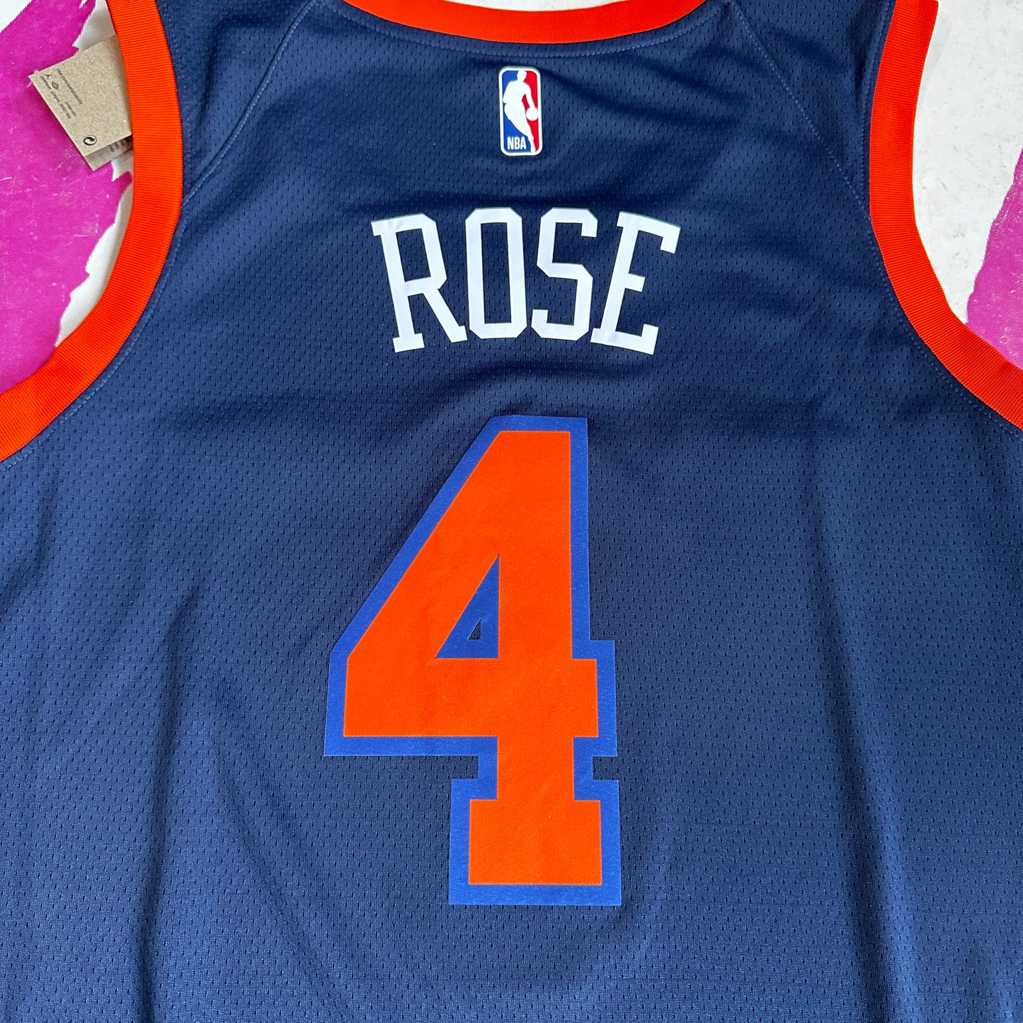 Derrick Rose New York Knicks 22-23 Statement Edition Nike Jersey
