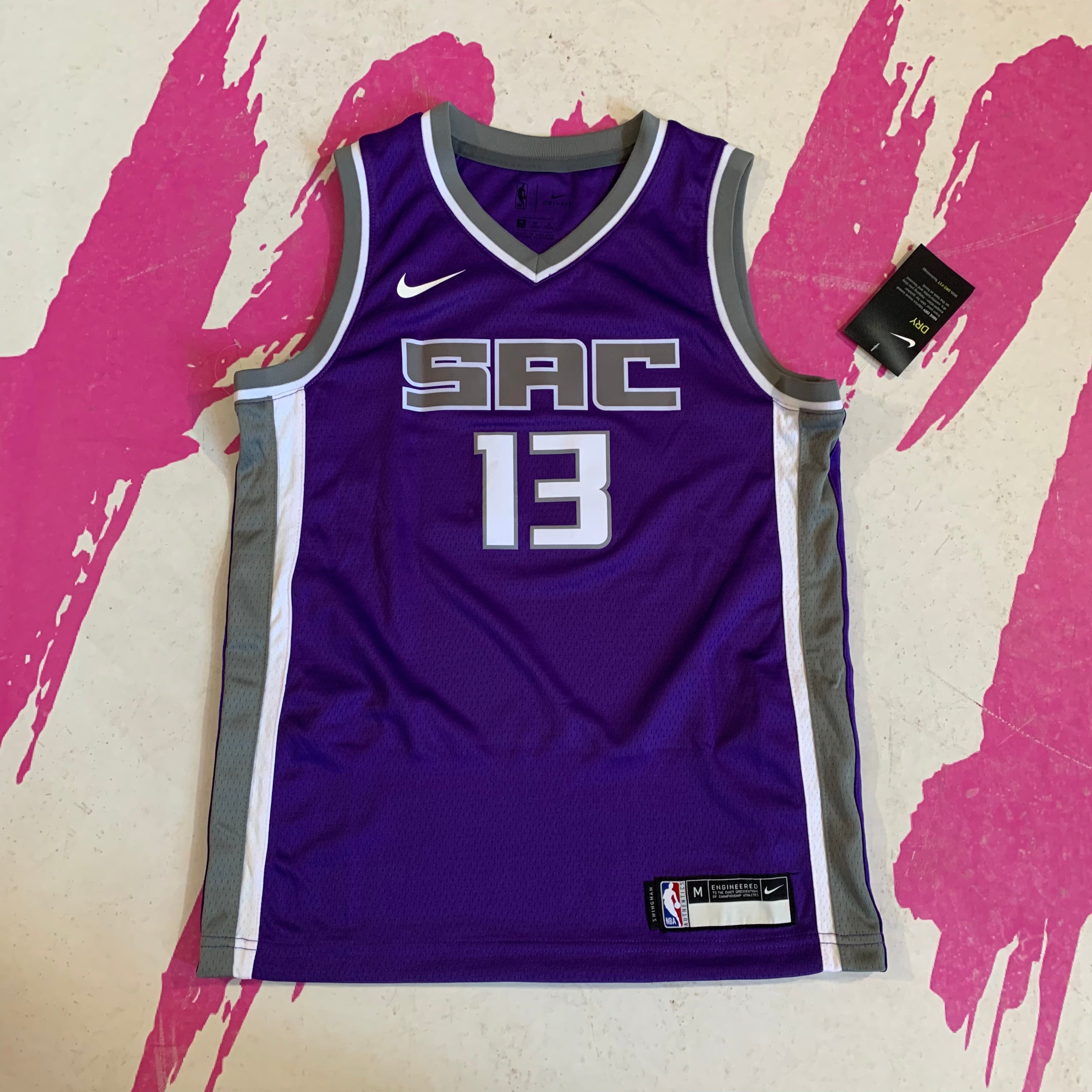 Sacramento Kings Nike Association Edition Swingman Jersey 22/23 - White -  Keegan Murray - Unisex