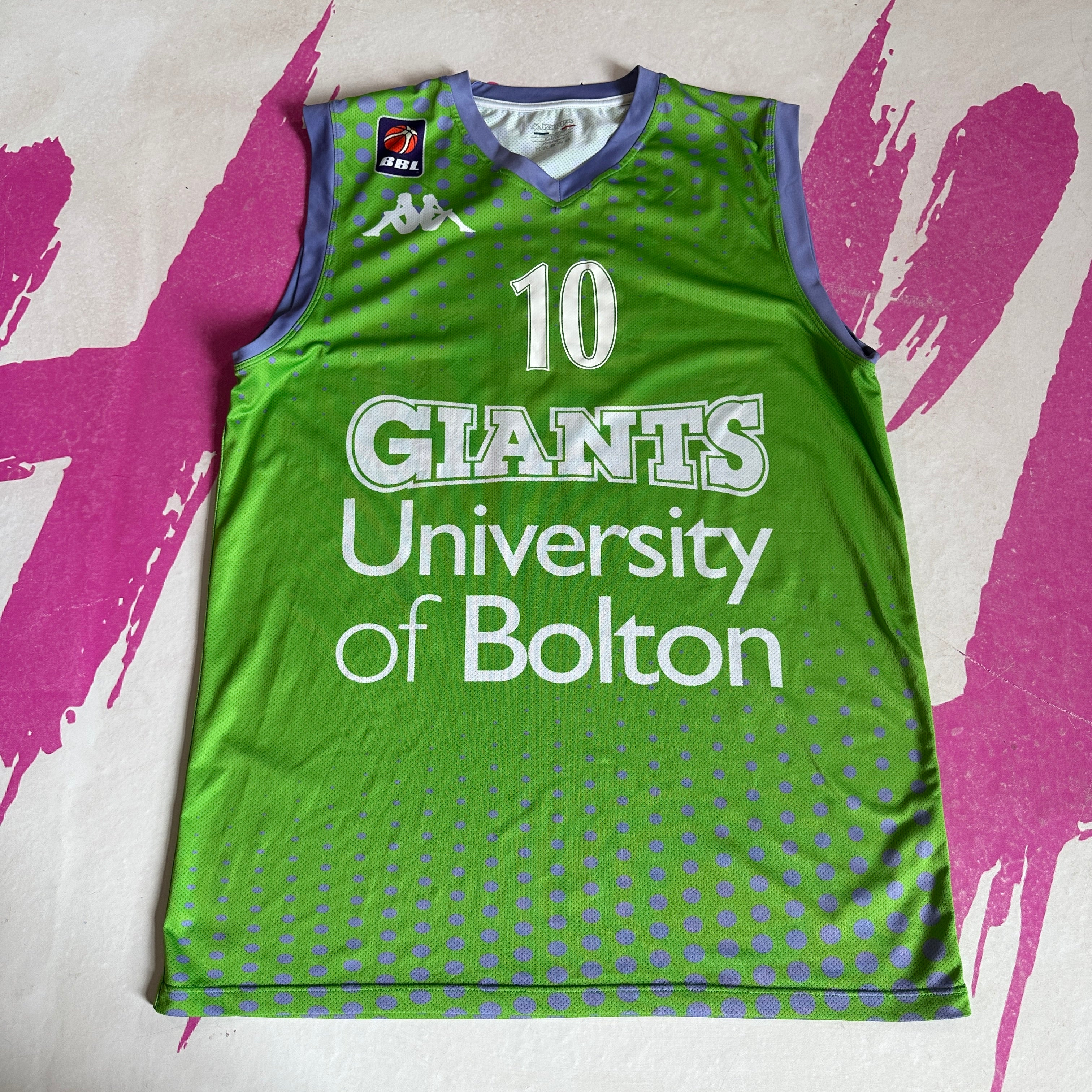 Manchester Giants Kappa BBL Retro Series Jersey – Hoopin'N'Lootin