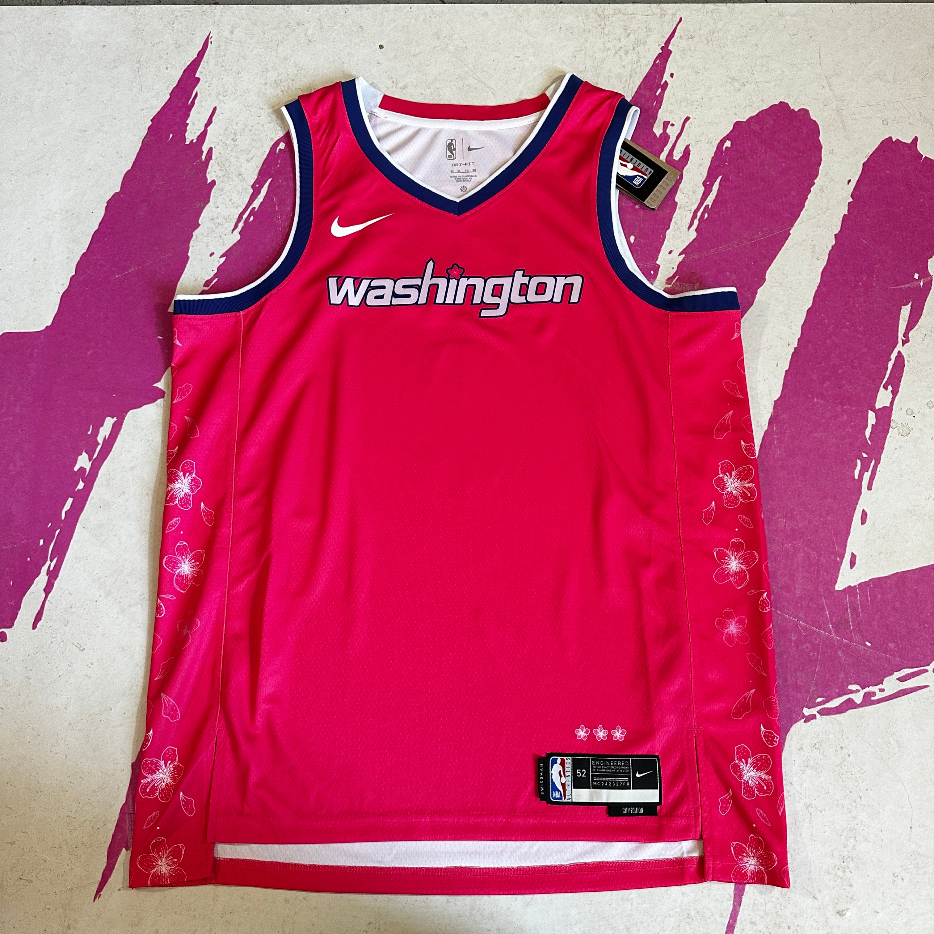 Nike Men's 2022-23 City Edition Washington Wizards Blue Showtime T-Shirt