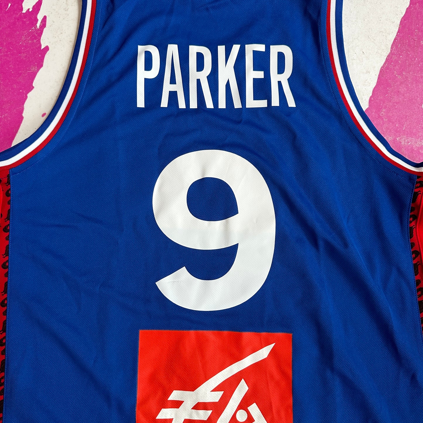 Tony Parker France National Team FIBA Adidas Jersey