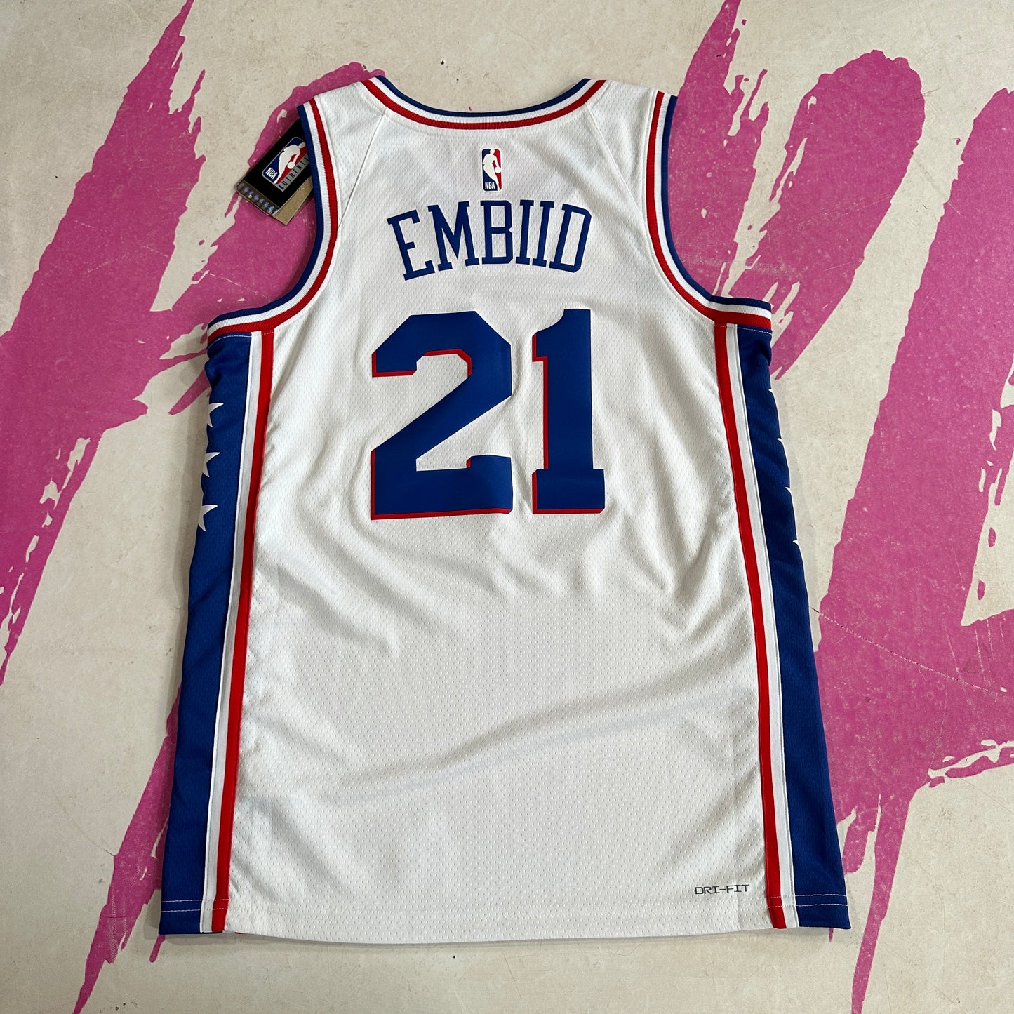 Joel Embiid Philadelphia 76ers Association Edition Nike Jersey