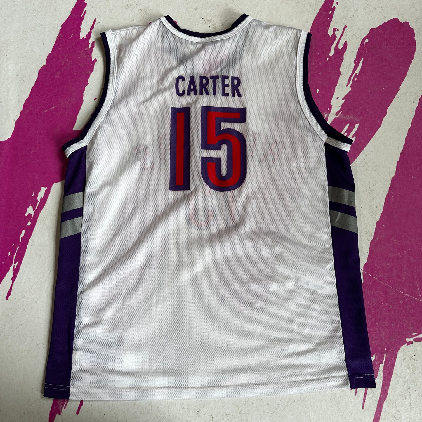 Vince Carter Toronto Raptors Champion Jersey