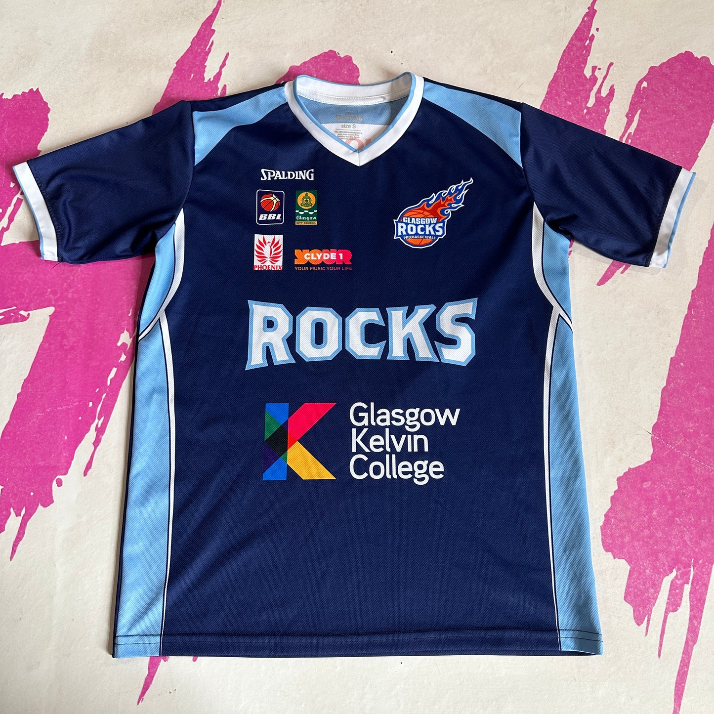 Glasgow Rocks BBL Spalding Jersey