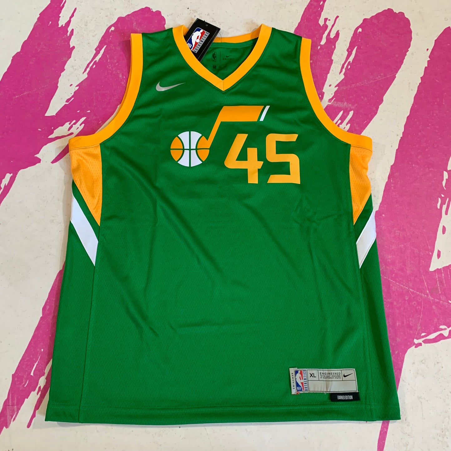 Donovan Mitchell Utah Jazz Earned Edition Nike Kids Jersey