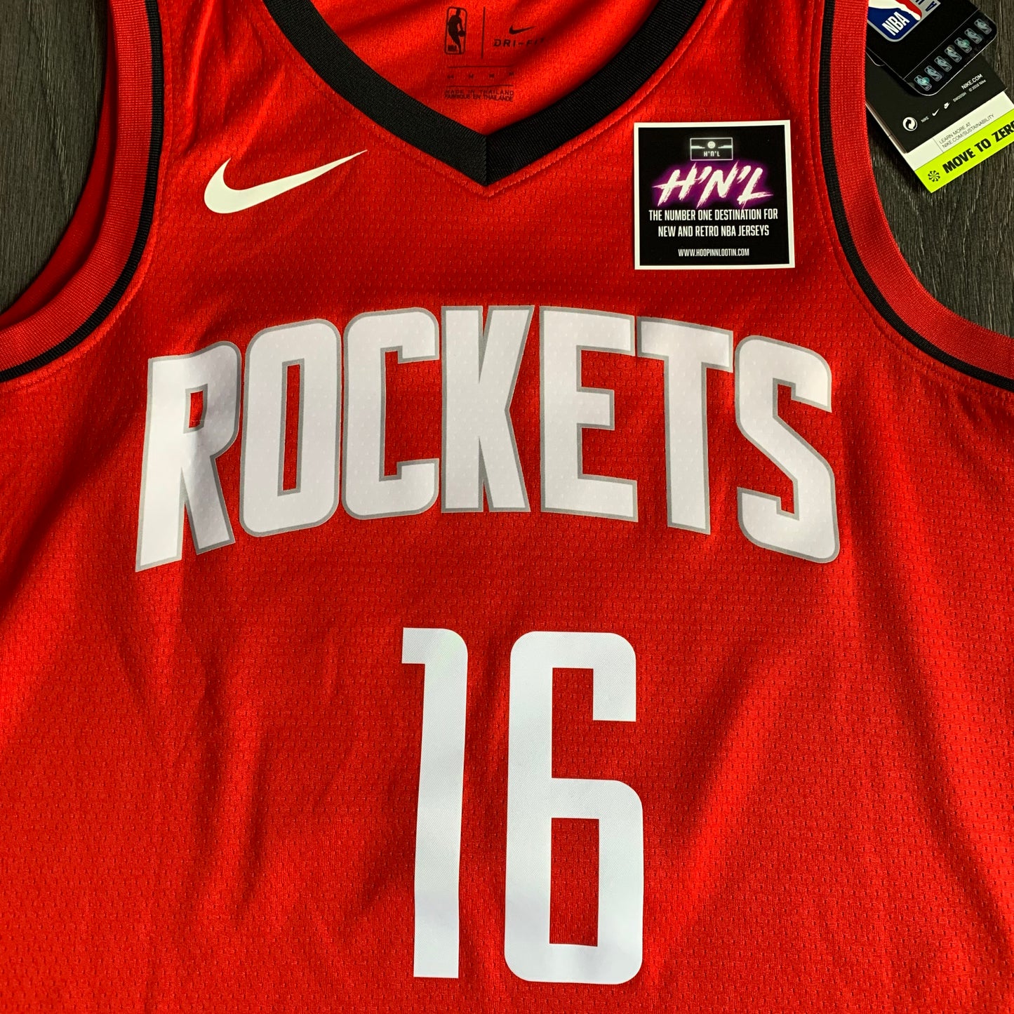 Usman Garuba Houston Rockets Icon Edition Nike Jersey