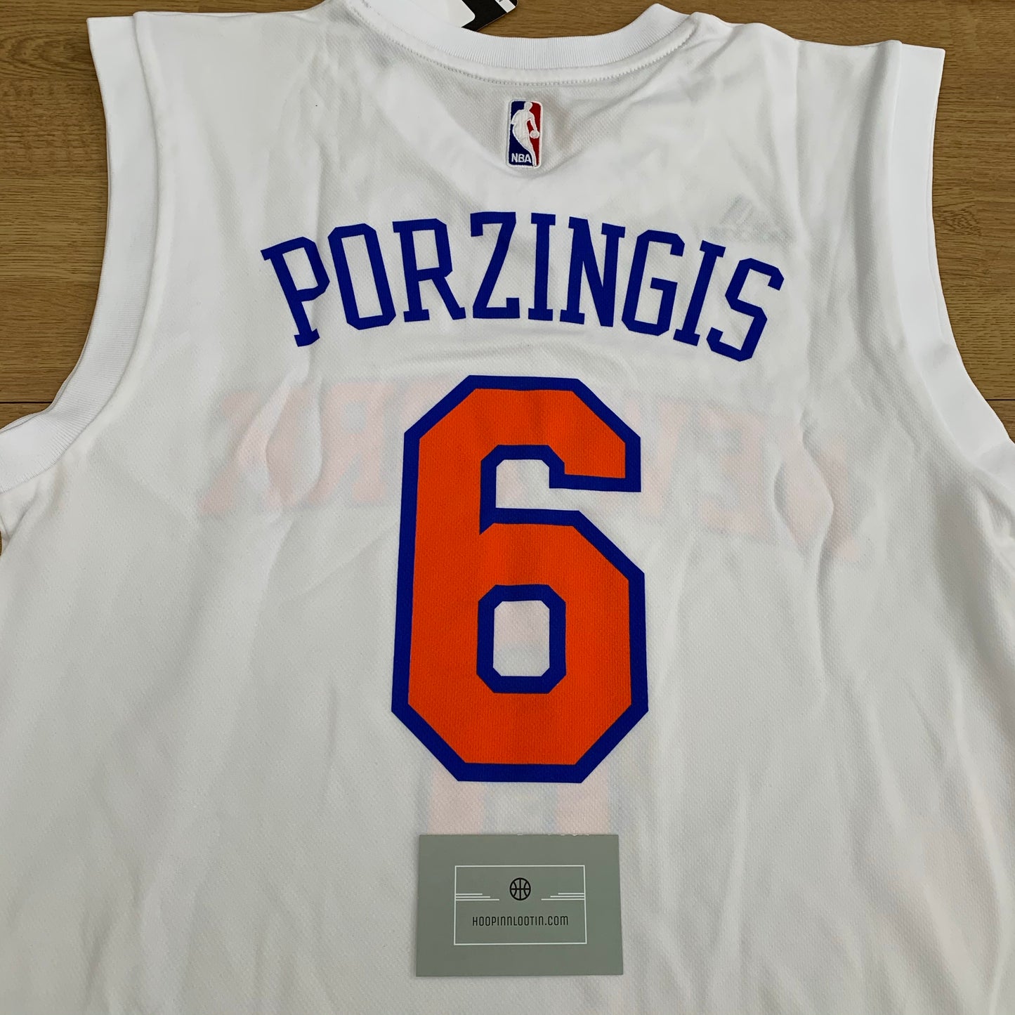 Kristaps Porzingis New York Knicks Adidas Jersey