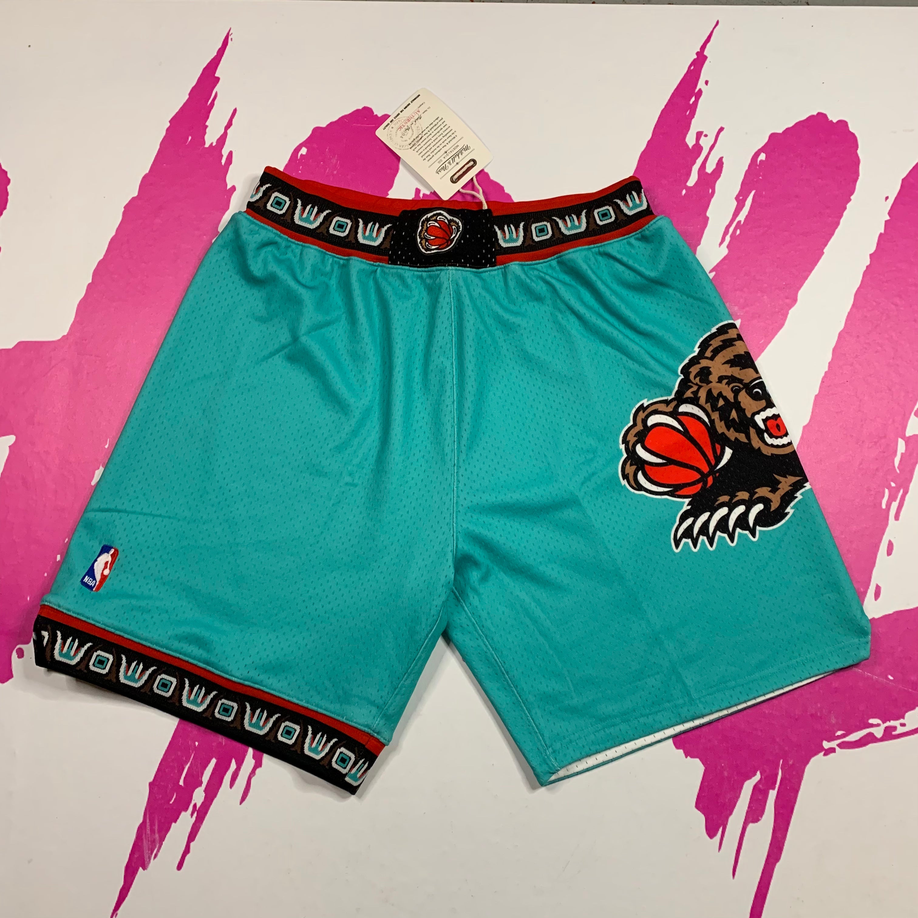 Authentic mitchell and ness top shorts