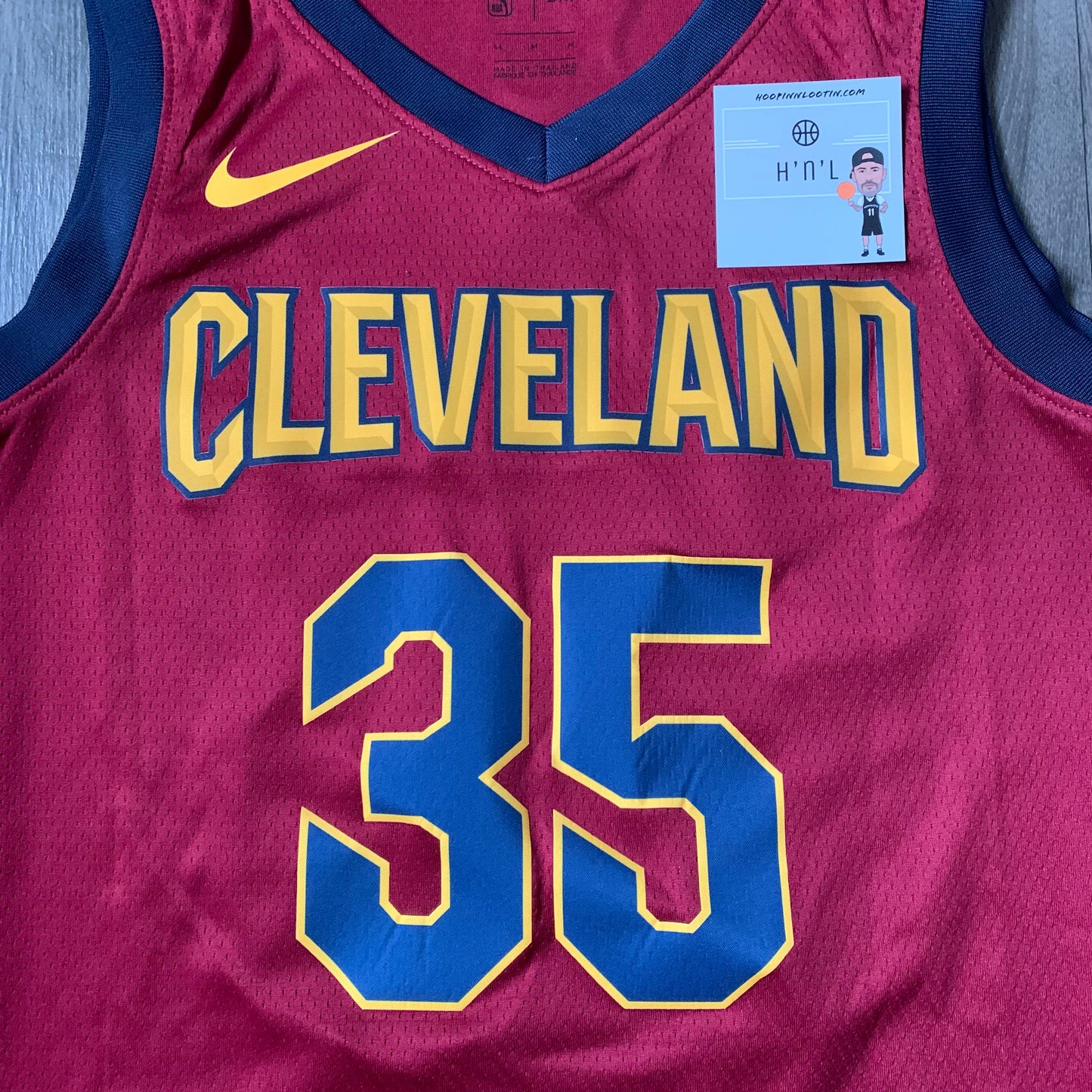 Isaac Okoro Cleveland Cavaliers Nike Jersey