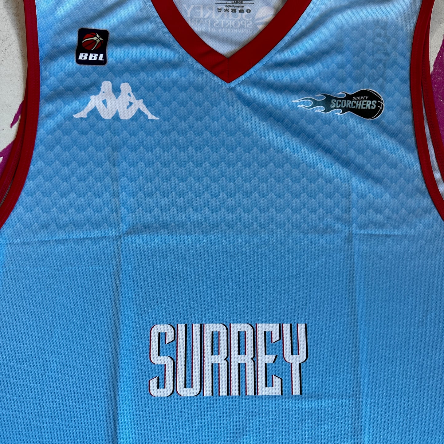 Surrey Scorchers BBL Home Kappa Jersey