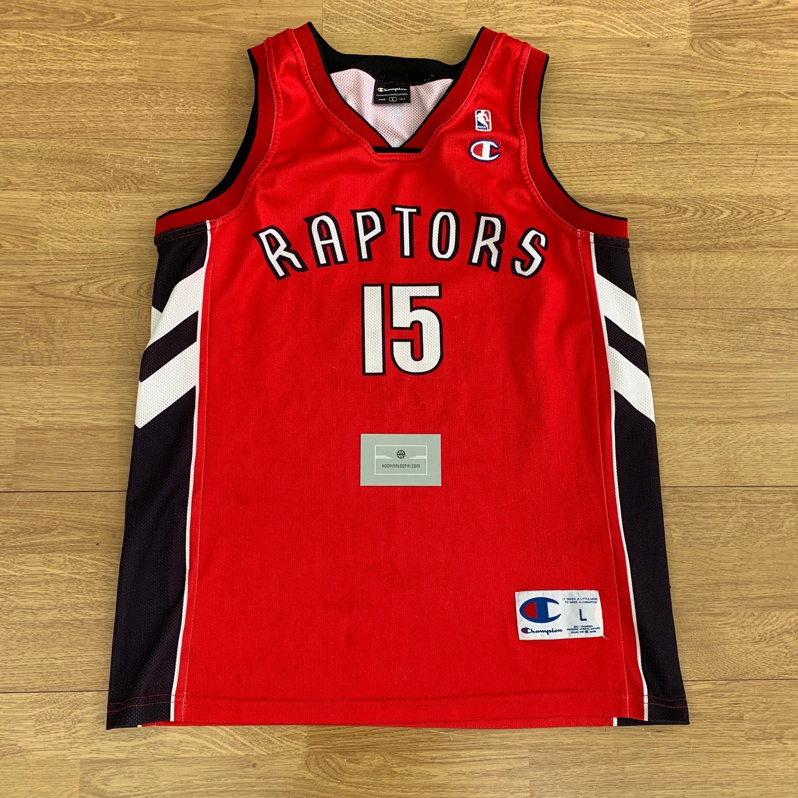 Toronto Raptors Jorge Garbajosa Jersey NBA Champion Shirt Basketball Trikot  sz S