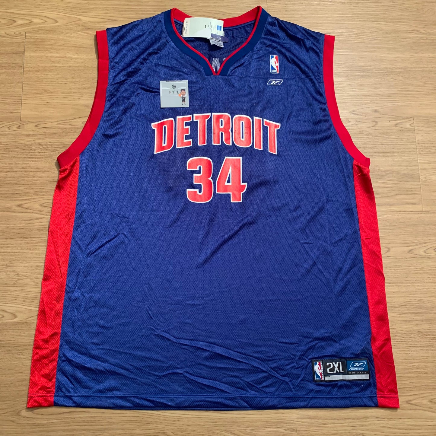 Corliss Williamson Detroit Pistons Reebok Jersey