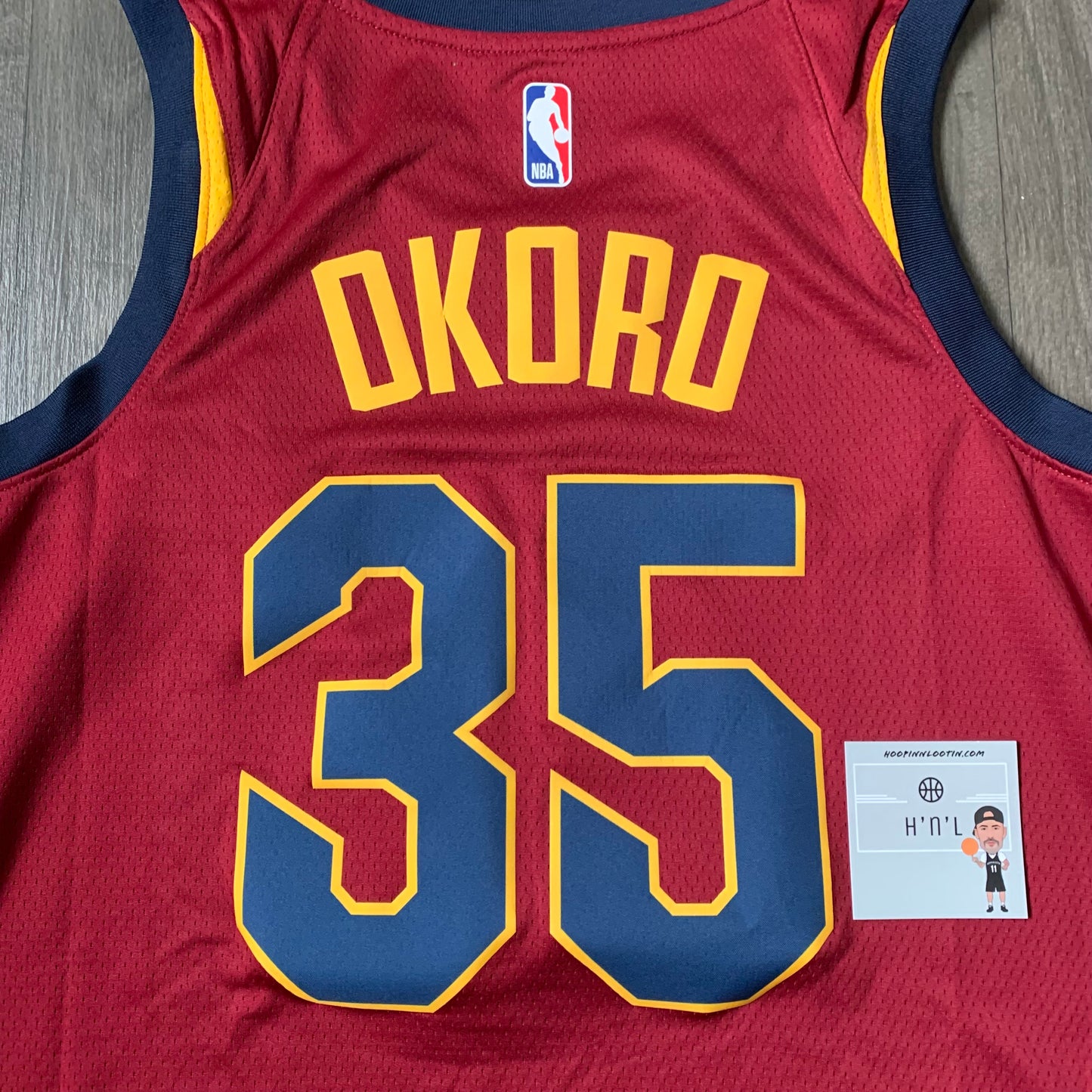 Isaac Okoro Cleveland Cavaliers Nike Jersey