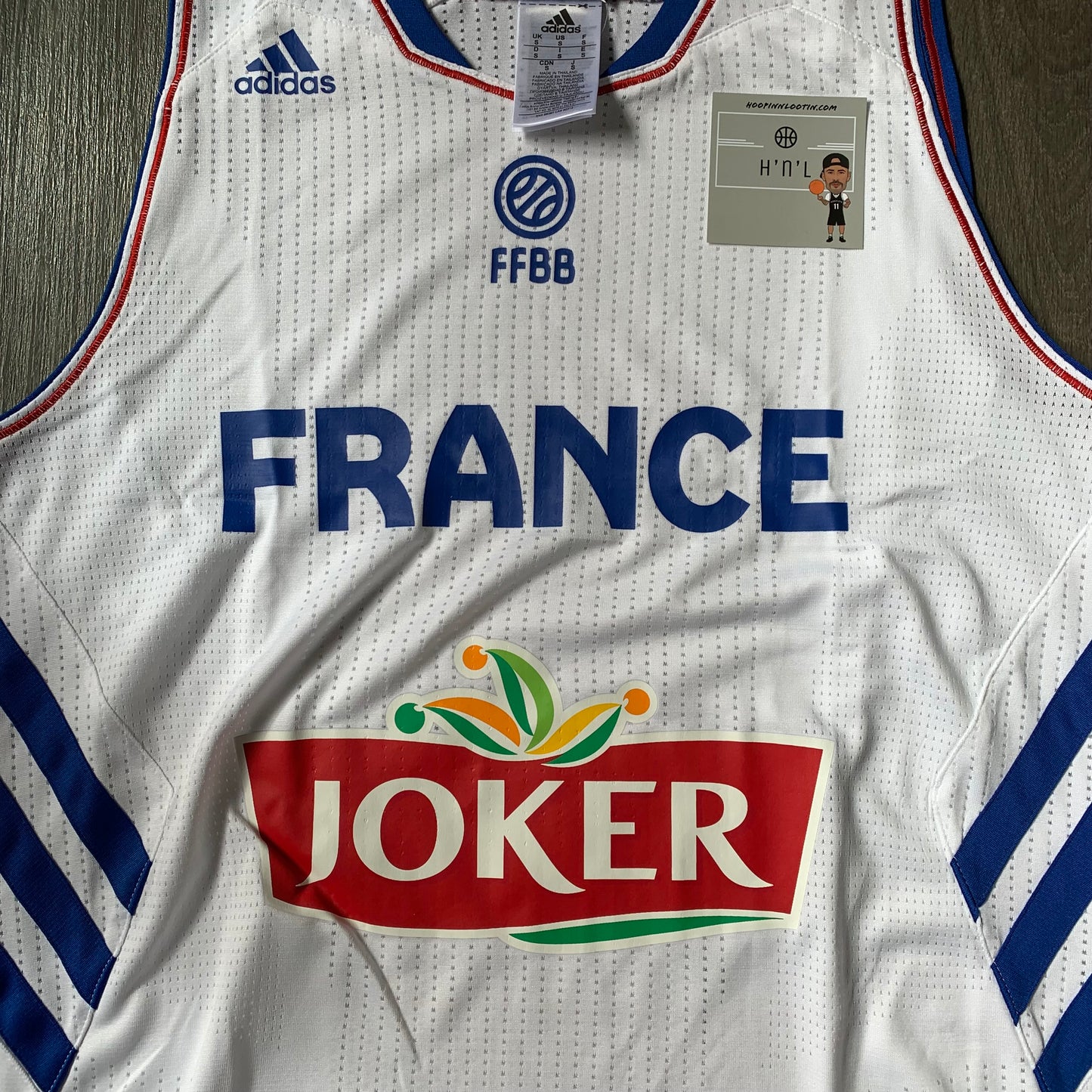 France National Team FIBA Adidas Jersey