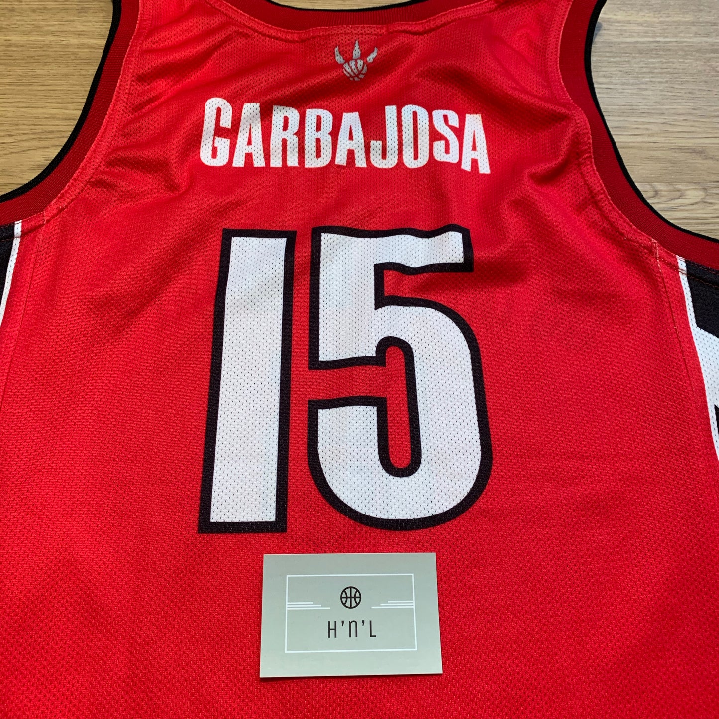 Jorge Garbajosa Toronto Raptors Champion Jersey