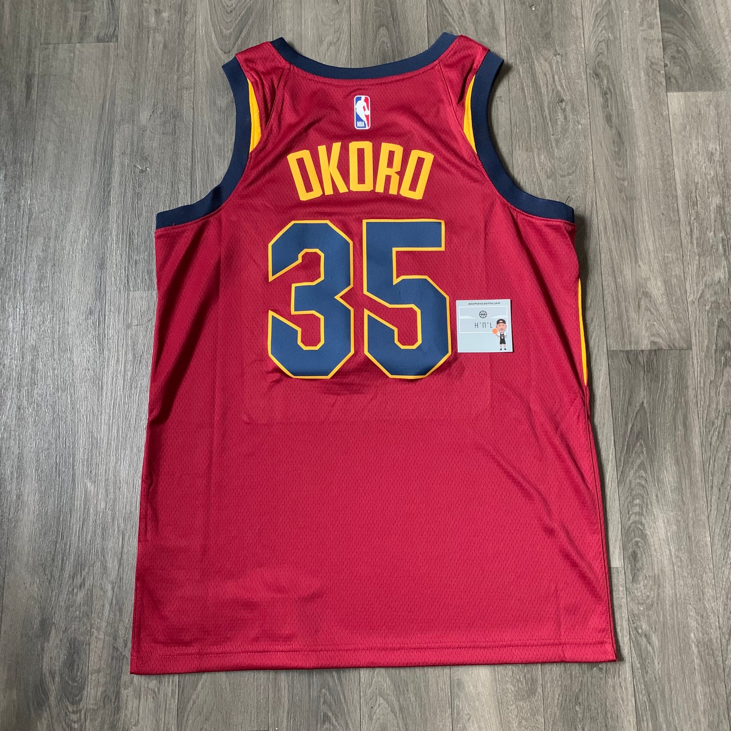 Isaac Okoro Cleveland Cavaliers Nike Jersey
