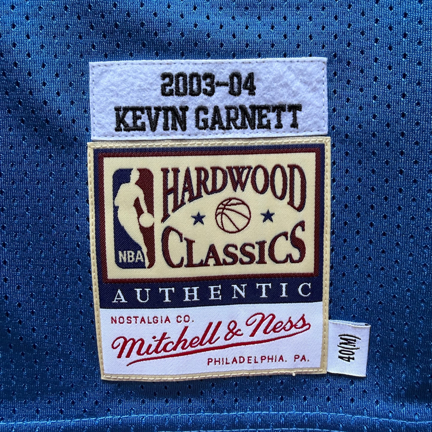 Kevin Garnett Minnesota Timberwolves 03-04 Authentic Mitchell & Ness Jersey