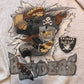 LA Raiders NFL Double Sided Nutmeg Sweat