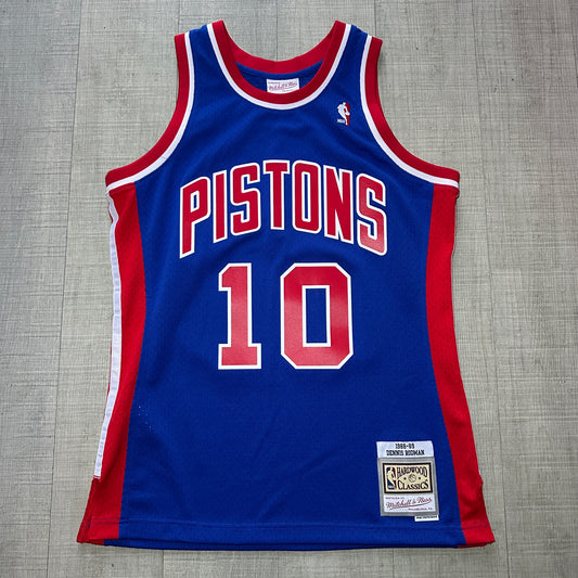 Dennis Rodman Detroit Pistons 88-89 Mitchell & Ness Jersey