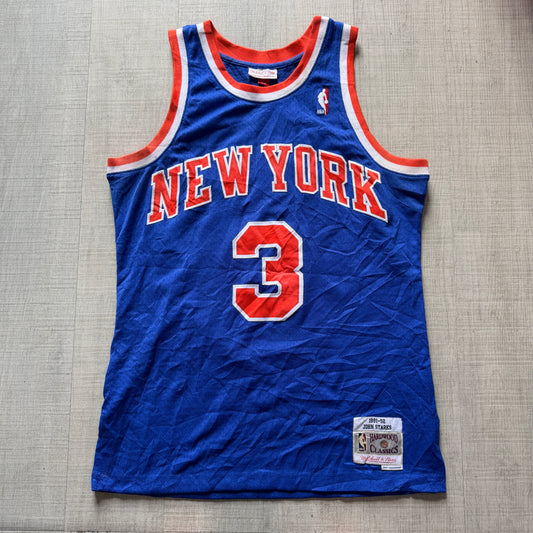 John Starks New York Nets 91-92 Mitchell & Ness Jersey