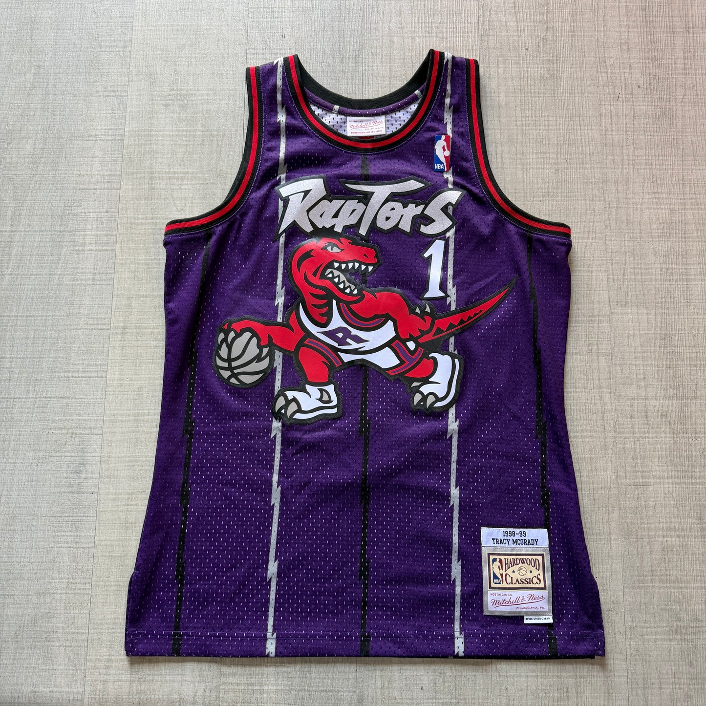 Tracy McGrady Toronto Raptors 98-99 Mitchell & Ness Jersey