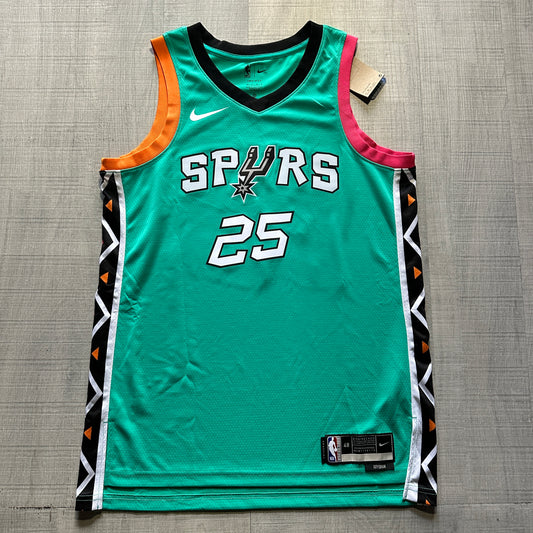 Jakob Poeltl San Antonio Spurs City Edition Nike Jersey