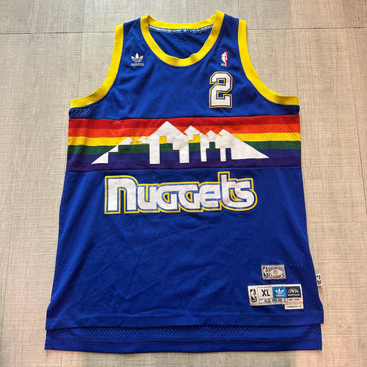 Alex English Denver Nuggets Adidas Soul Swingman Jersey