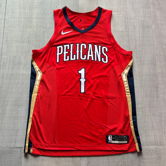 Zion Williamson New Orleans Pelicans Authentic Statement Edition Nike Jersey