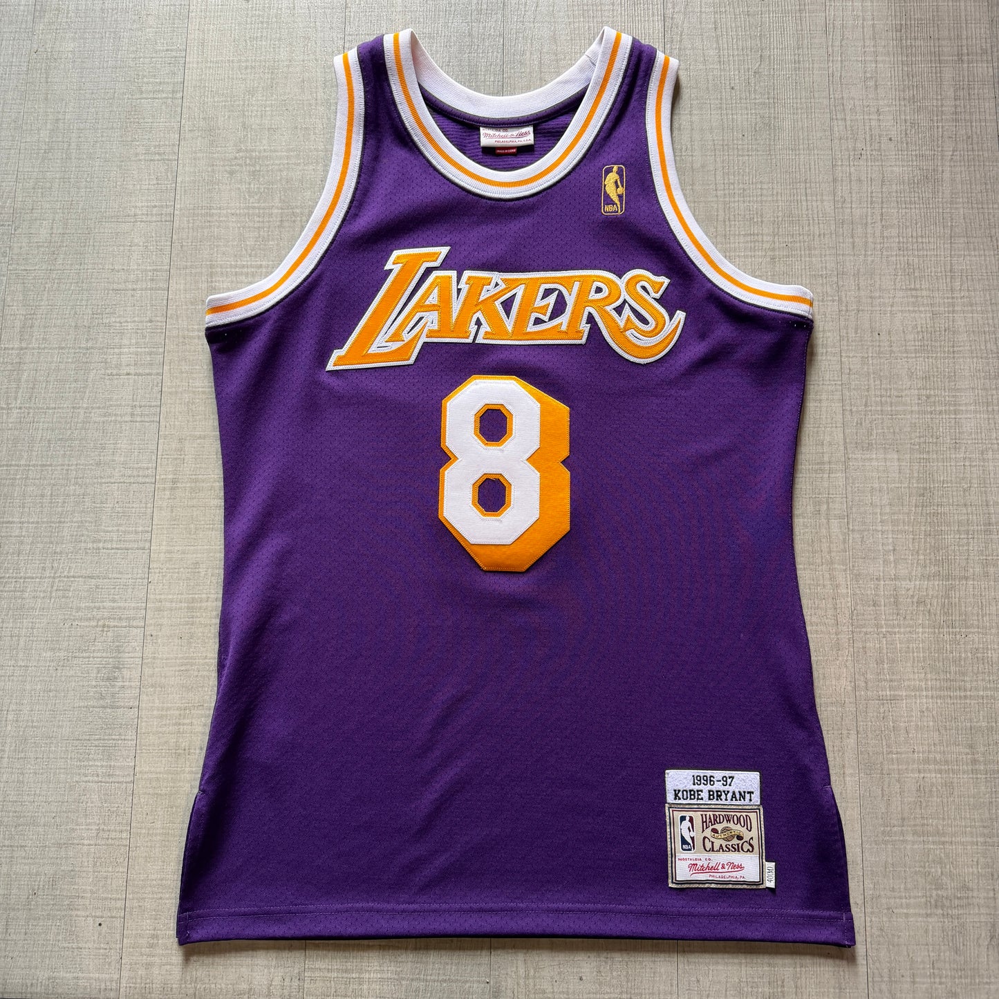 Kobe Bryant LA Lakers 96-97 Authentic Mitchell & Ness Jersey