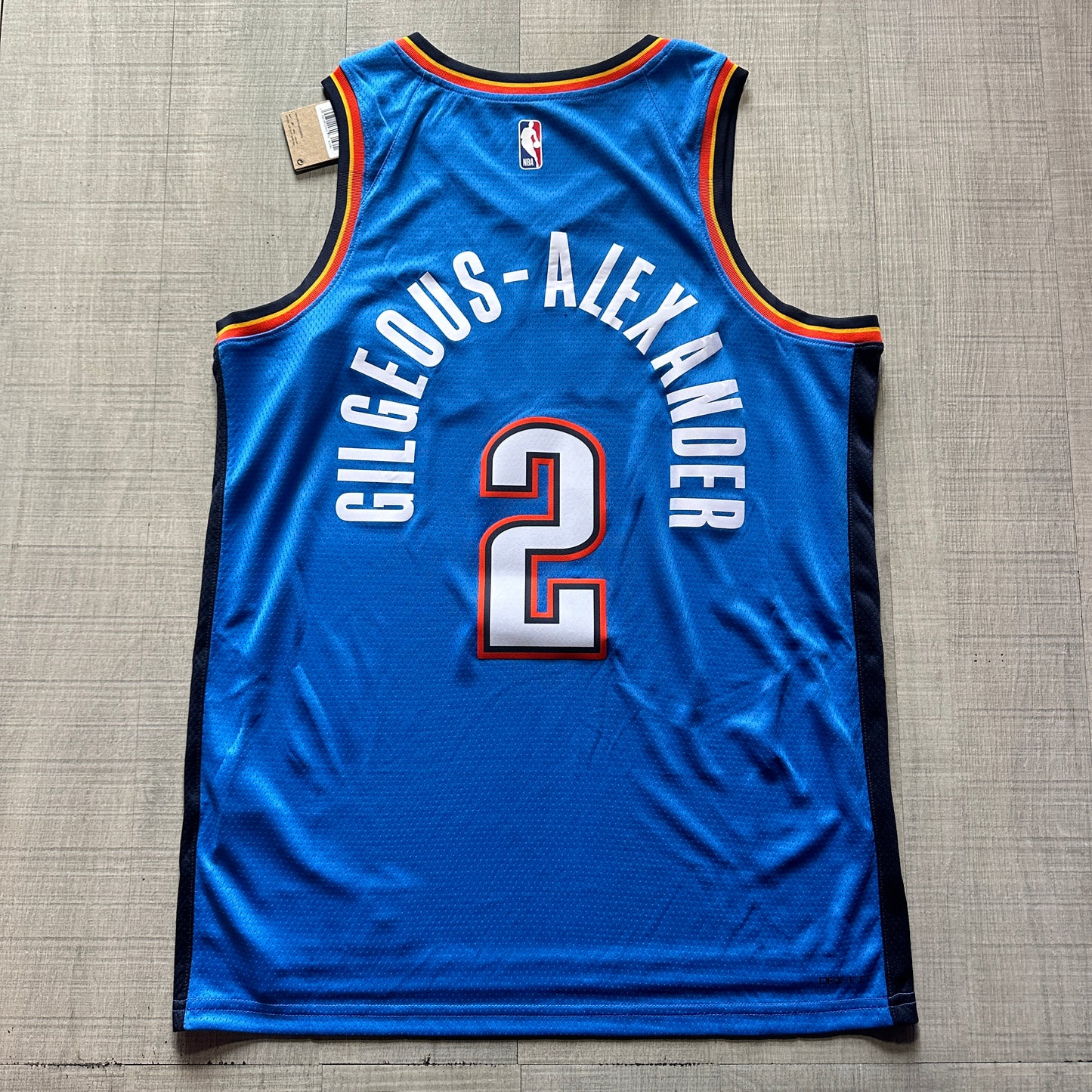 Shai Gilgeous-Alexander Oklahoma City Thunder Icon Edition Nike Jersey