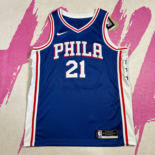 Joel Embiid Philadelphia 76ers Icon Edition Nike Jersey