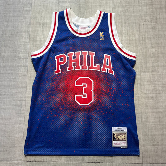 Allen Iverson Philadelphia 76ers 96-97 Mitchell & Ness Jersey