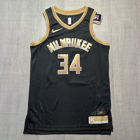 Giannis Antetokounmpo Milwaukee Bucks Select Series Nike Jersey